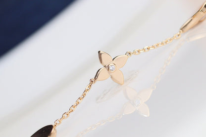[BLUE TEARS]LEAF CLOVER BRACELET