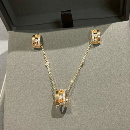 [Blue Tears Jewelry]CHAIN MOVE ROMANE PEDAND NECKLACE