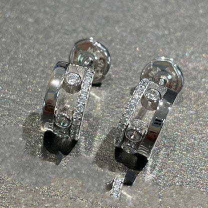 [Blue Tears Jewelry]MOVE ROMANE EARRINGS DIAMOND