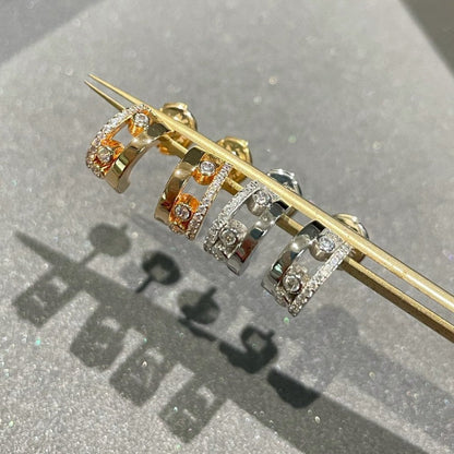 [Blue Tears Jewelry]MOVE ROMANE EARRINGS DIAMOND