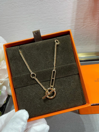 [BLUE TEARS]HM STERLING CHAINE D'ANCRE HEART