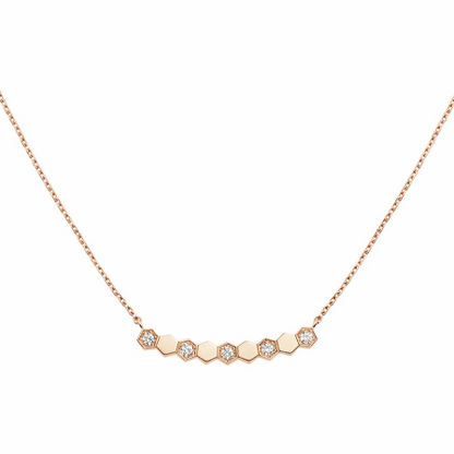 [BLUE TEARS]BEE MY LOVE DIAMOND NECKLACE