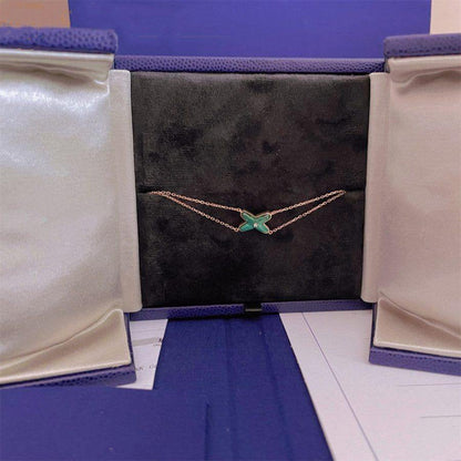 [BLUE TEARS]JEUX BRACELET MALACHITE PINK GOLD 1 DIAMOND