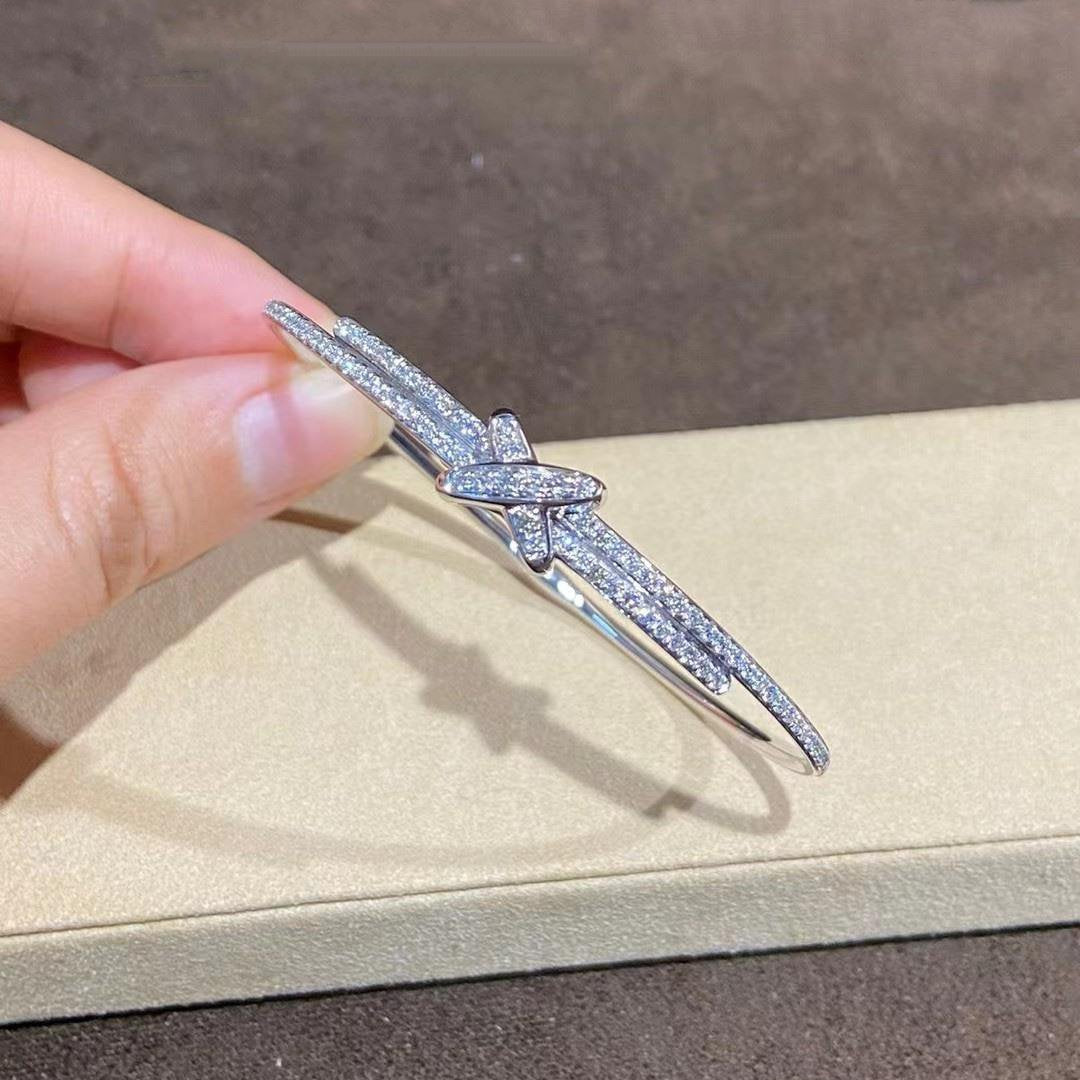 [BLUE TEARS]JEUX DE BRACELET DIAMONDS SILVER