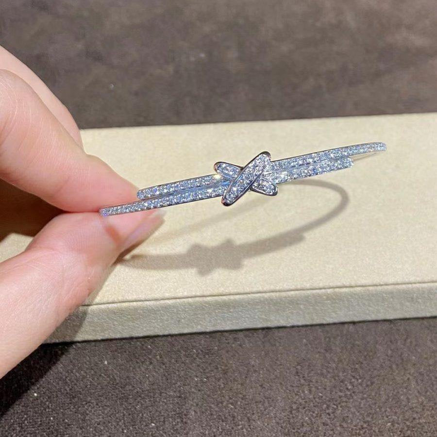 [BLUE TEARS]JEUX DE BRACELET DIAMONDS SILVER