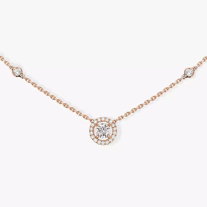 [Blue Tears Jewelry]Diamond Necklace 0,20ct Brilliant Shape Joy