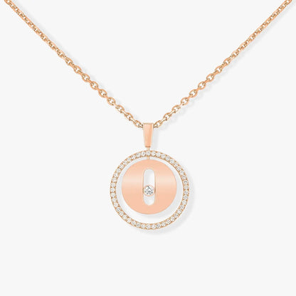 [Blue Tears Jewelry]LUCKY MOVE PM NECKLACE PINK GOLD DIAMOND