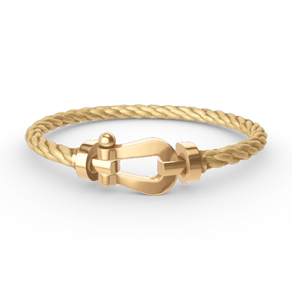 [BLUE TEARS]FORCE LARGE HORSESHOE NO DIAMOND BRACELET GOLD
