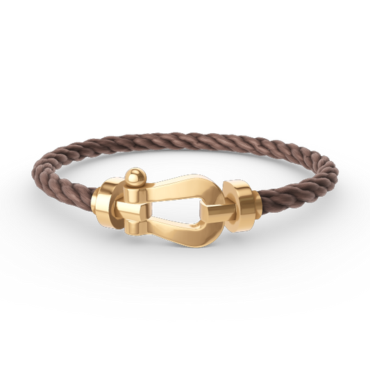 [BLUE TEARS]FORCE LARGE HORSESHOE NO DIAMOND BRACELET GOLD