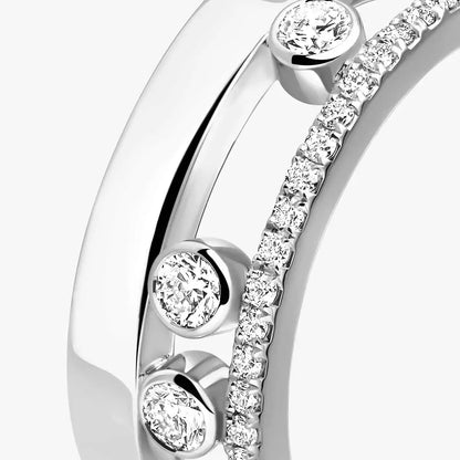 [Blue Tears Jewelry]Move Romane Diamond Ring