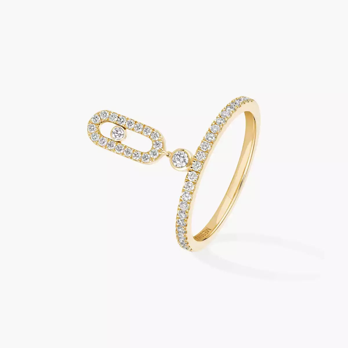 [Blue Tears Jewelry]Move Uno Diamond Ring