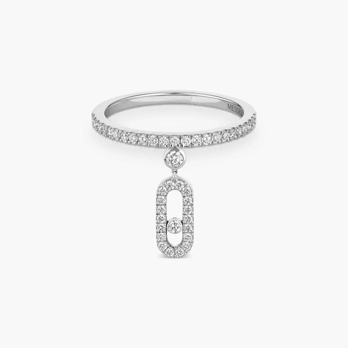 [Blue Tears Jewelry]Move Uno Diamond Ring