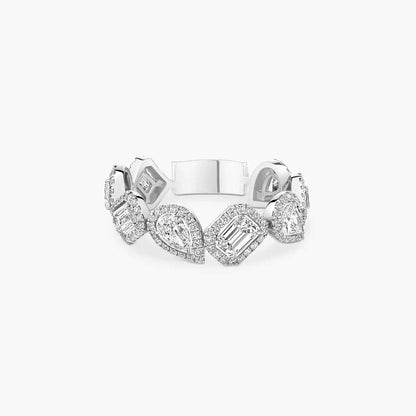 [Blue Tears Jewelry]Diamond Wedding Ring My Twin