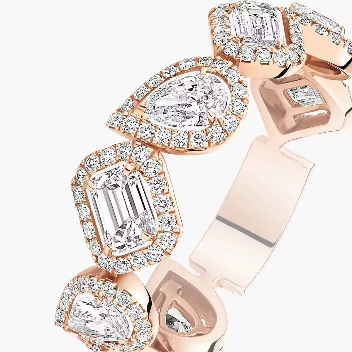 [Blue Tears Jewelry] Diamond Wedding Ring My Twin