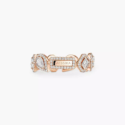 [Blue Tears Jewelry]Diamond Wedding Ring My Twin