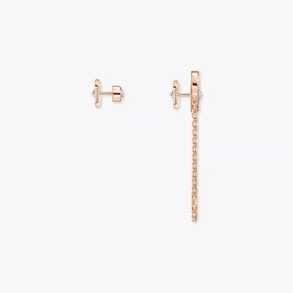 [Blue Tears Jewelry]Move Uno Diamond Earrings
