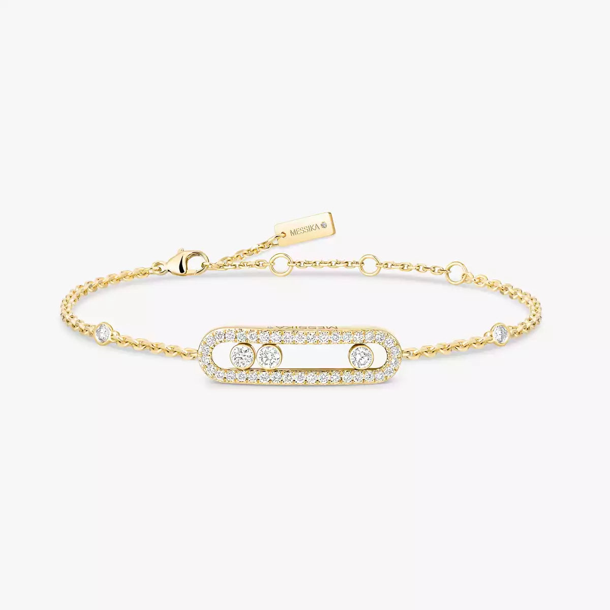 [Blue Tears Jewelry]Pavé Baby Move Diamond Bracelet