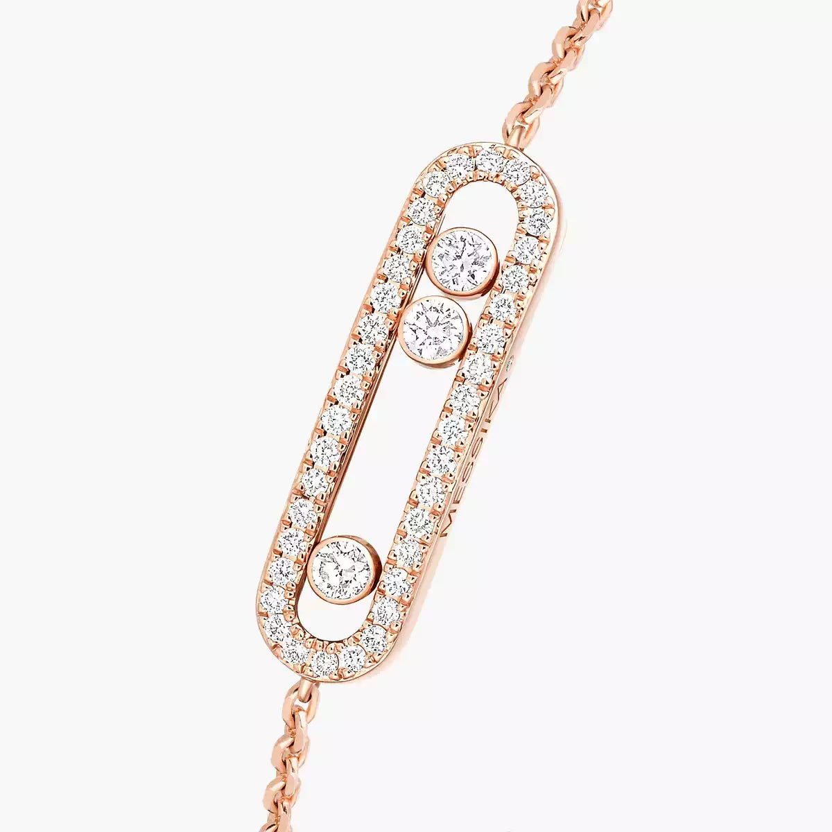 [Blue Tears Jewelry]Pav¨¦ Baby Move Diamond Bracelet
