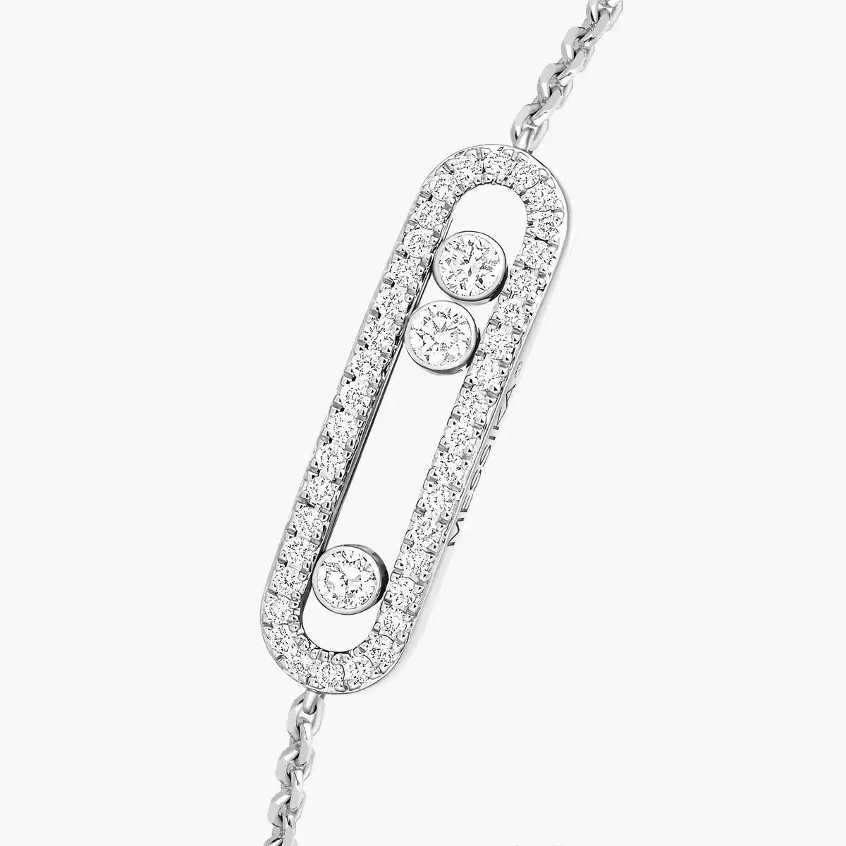 [Blue Tears Jewelry]Pavé Baby Move Diamond Bracelet