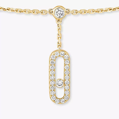 [Blue Tears Jewelry] Move Uno pav¨¦ ankle bracelet