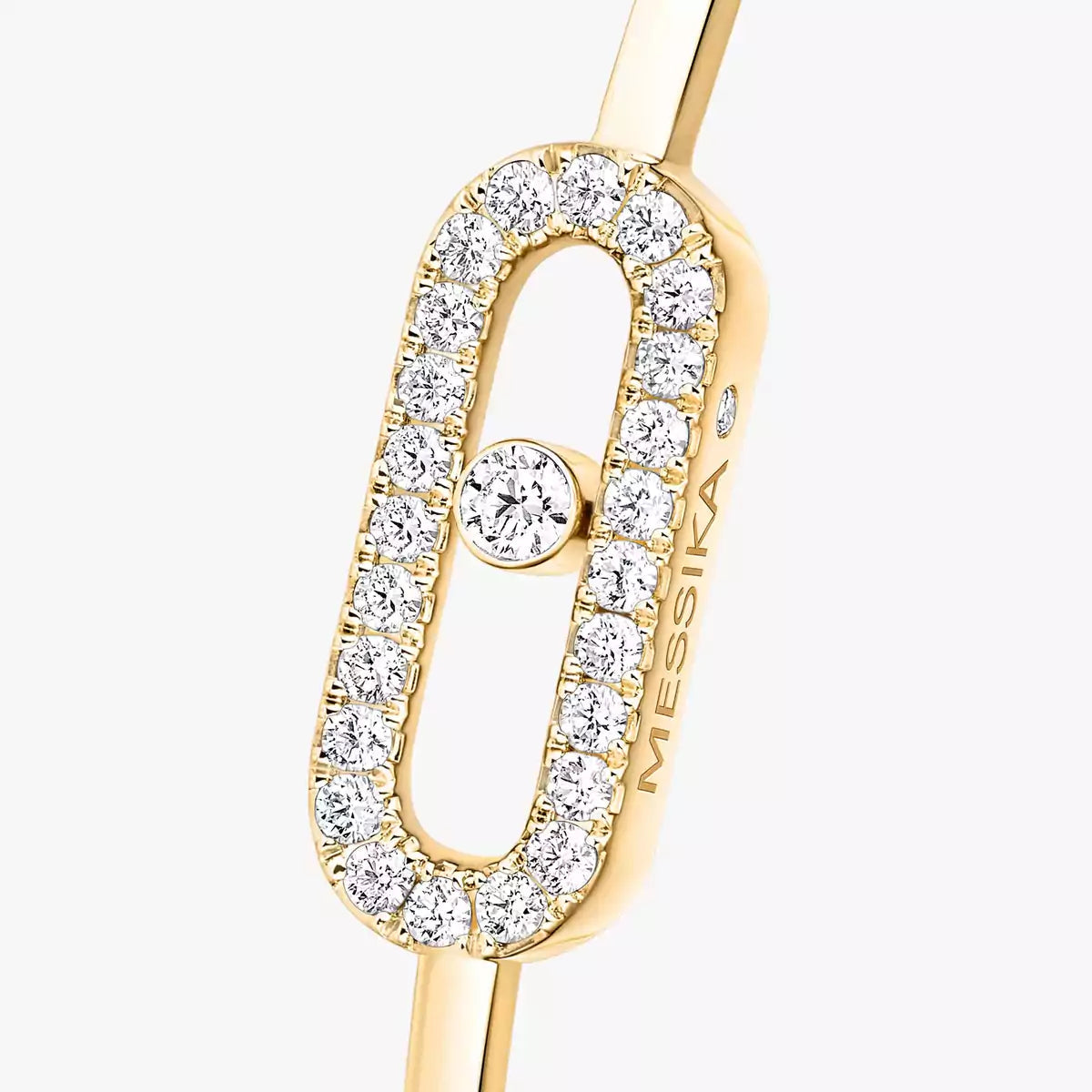 [Blue Tears Jewelry]Move Uno pavé flex bangle medium