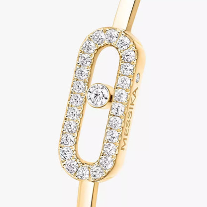 [Blue Tears Jewelry]Move Uno pavé flex bangle medium
