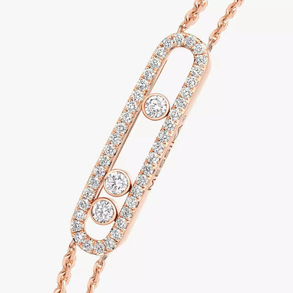 [Blue Tears Jewelry] Move Classique pavé bracelet