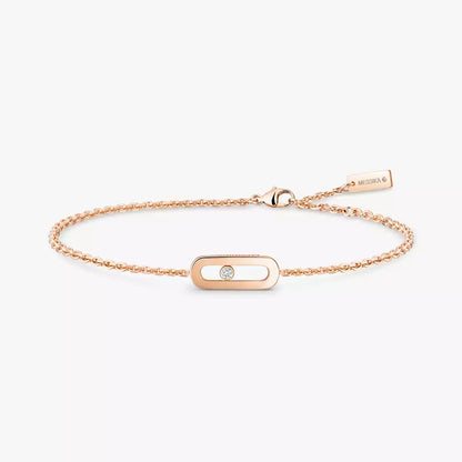[Blue Tears Jewelry]Move Uno Diamond Bracelet