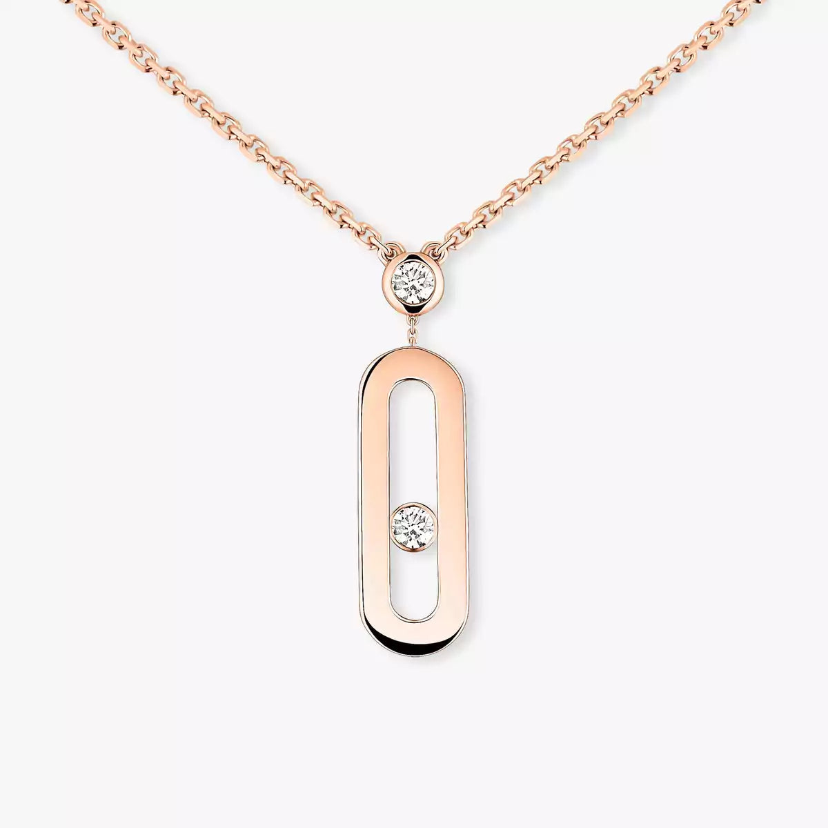 [Blue Tears Jewelry] Move Uno Gold Diamond Long Necklace