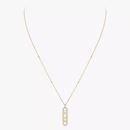 [Blue Tears Jewelry]Diamond Necklace Move 10Th