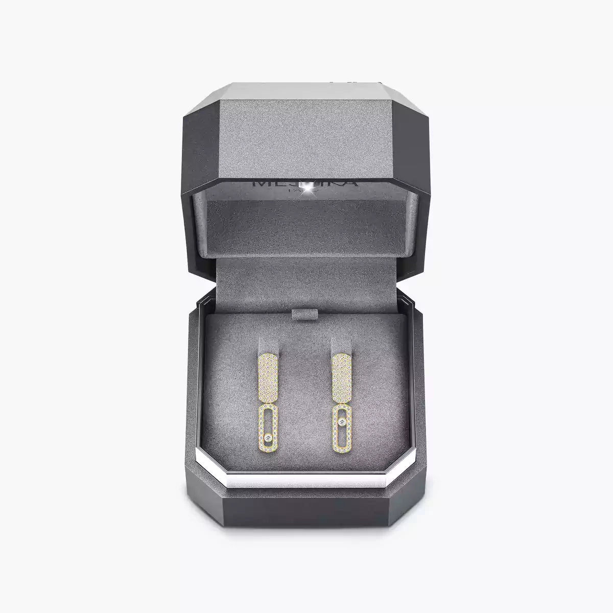 [Blue Tears Jewelry]Imperial Move SM Diamond Earrings