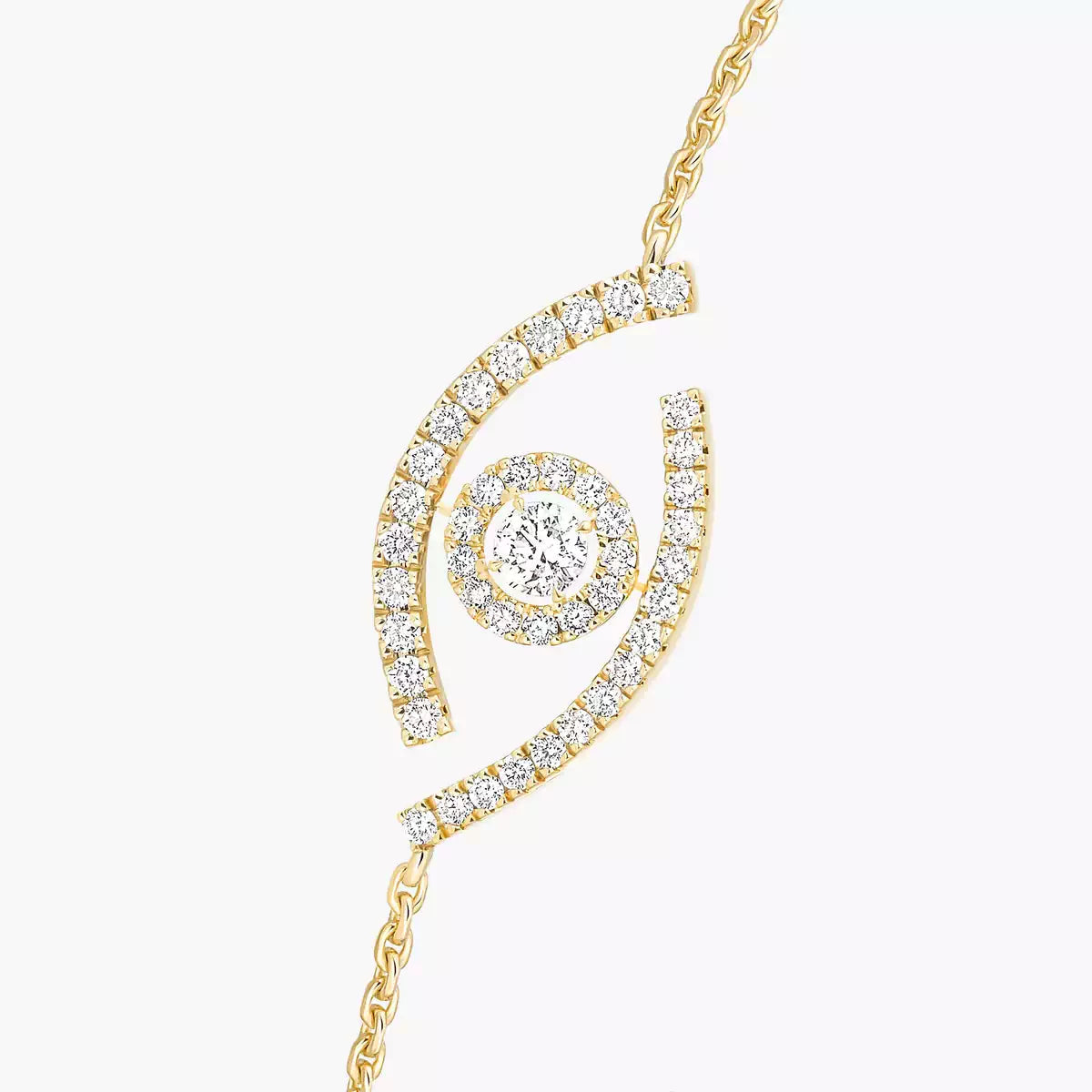 [Blue Tears Jewelry]Lucky Eye Pave-Set Diamond Bracelet
