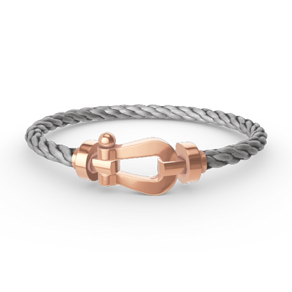 [BLUE TEARS]FORCE LARGE HORSESHOE NO DIAMOND BRACELET ROSE GOLD