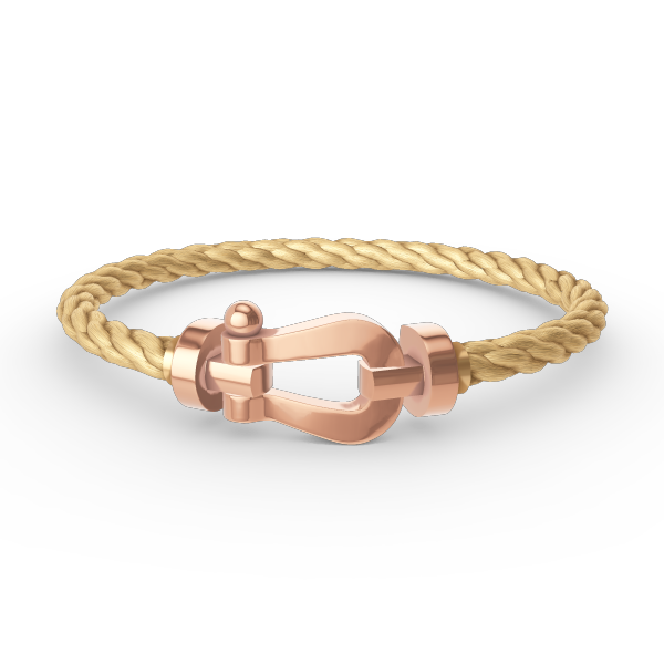 [BLUE TEARS]FORCE LARGE HORSESHOE NO DIAMOND BRACELET ROSE GOLD