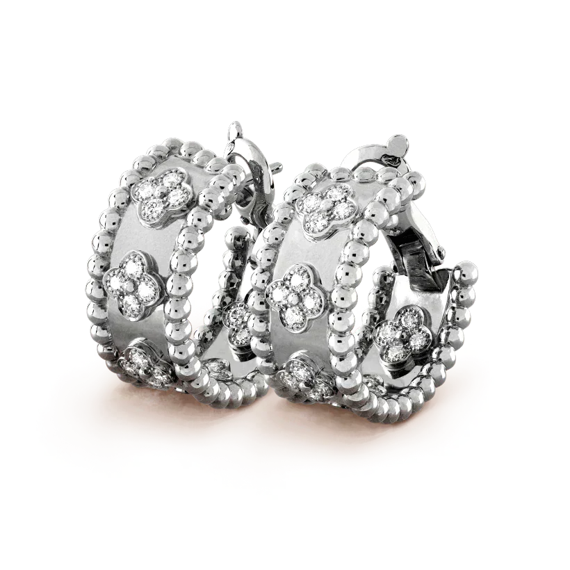 [BLUE TEARS]PERLEE DIAMOND EARRINGS