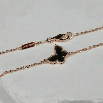 [BLUE TEARS]BUTTERFLY ONYX  BUTTERFLY BRACELET