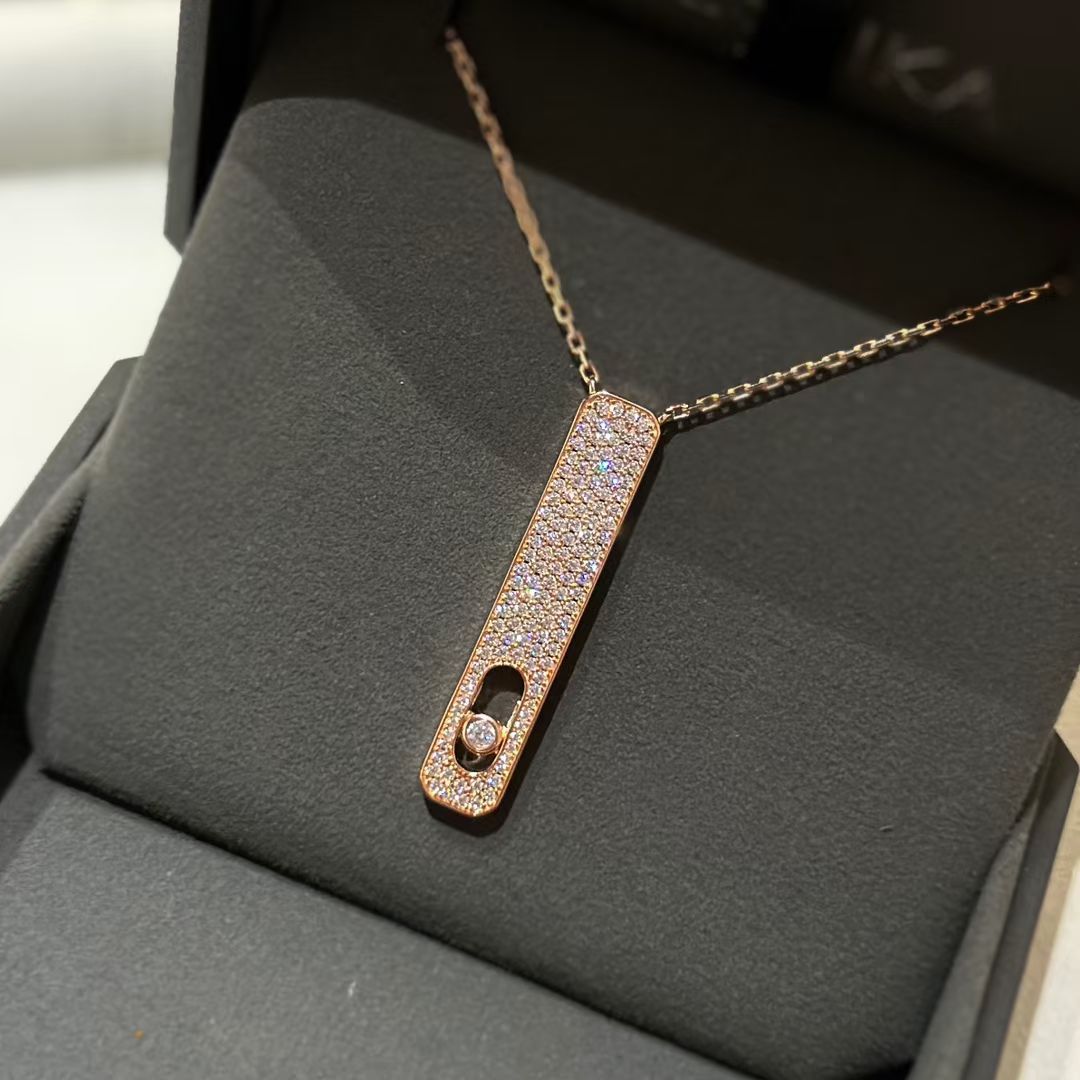 [Blue Tears Jewelry]MY FIRST DIAMOND PAVED NECKLACE